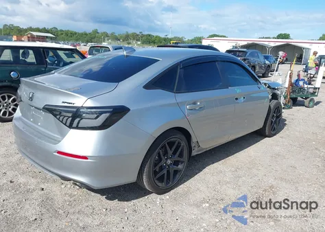 2025 Honda Civic Sport z USA, uszkodzony, nr VIN 2HGFE2F59SH549528